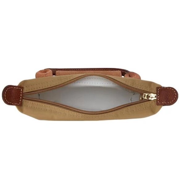 Longchamp Khaki Mini Women's Tote - Picture 4 of 4